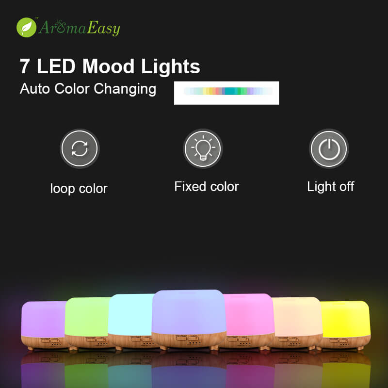Color Changing LED Aromatherapy Diffuser Wholesale | AromaEasy