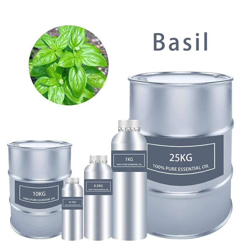 Basil Essential Oil Essential Oils bulk wholesale Pure supplier distribution factory manufacturer for sale Cheap buy where to buy near me