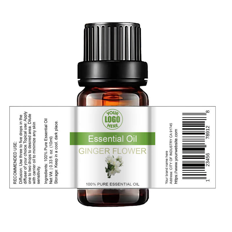 Private Label Ginger Flower Essential Oil PE113