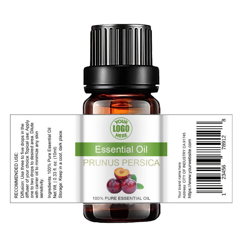 Private Label Prunus Persica Essential Oil